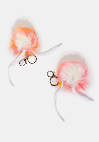 Keep It Cute Pom Pom Shoe Charms