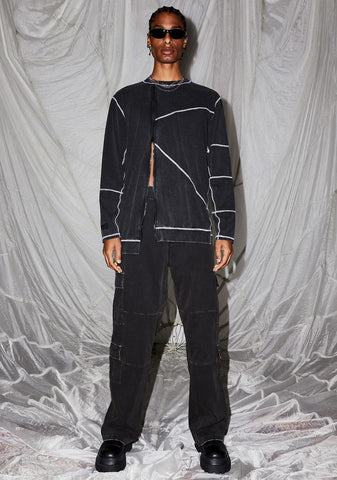 Reverb Unisex Washed Cargo Pants