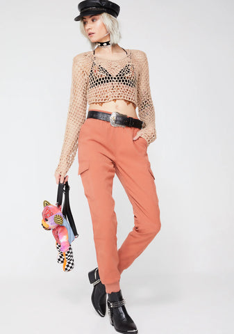 Dusted Sunshine Cargo Joggers