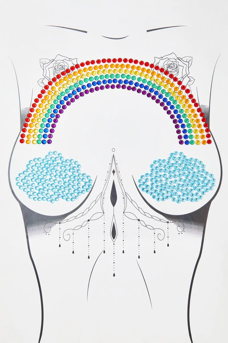 Over The Rainbow Body Gems Set