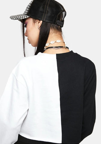 Love Hurts Cropped Sweatshirt