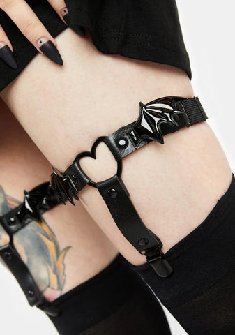 Night Flight Garter Set