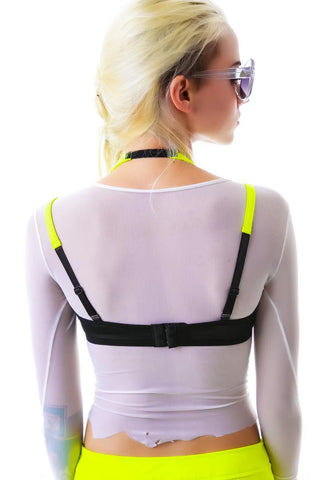 Look At Me Now PVC Bra