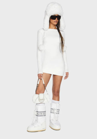 Catching Chills Mini Dress