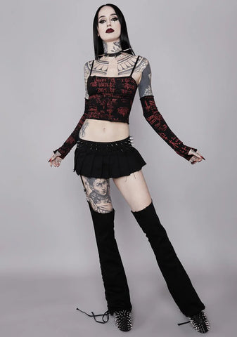 Dreamer Deceiver Mini Skirt