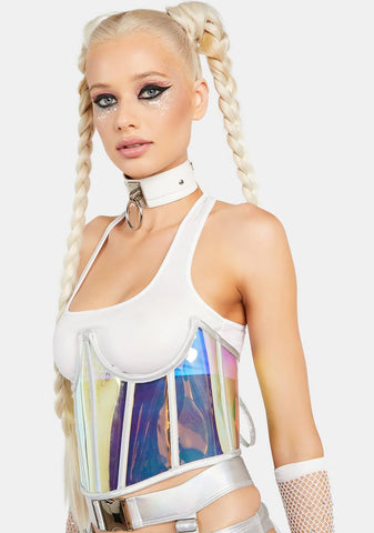 Starlight Guide Iridescent Waist Cincher