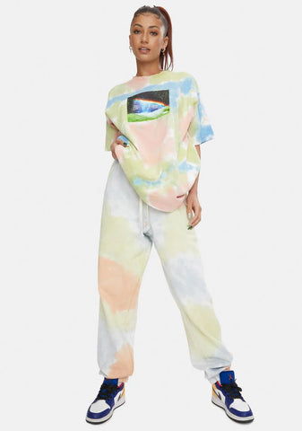 Sustainable Tie Dye Sweatpants