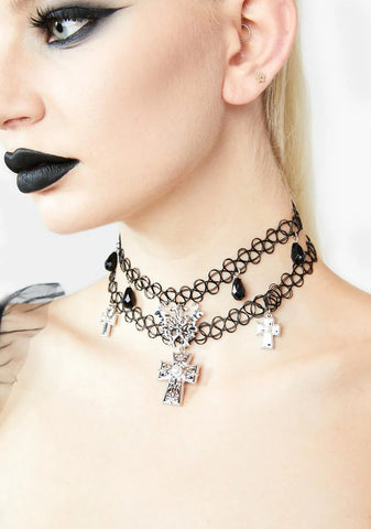A Wing And A Prayer Choker Set