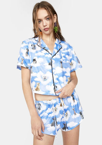 All Dogs Go To Heaven Pajama Set