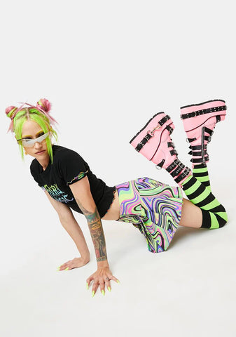 Sweet Hell Raiders Wedge Boots