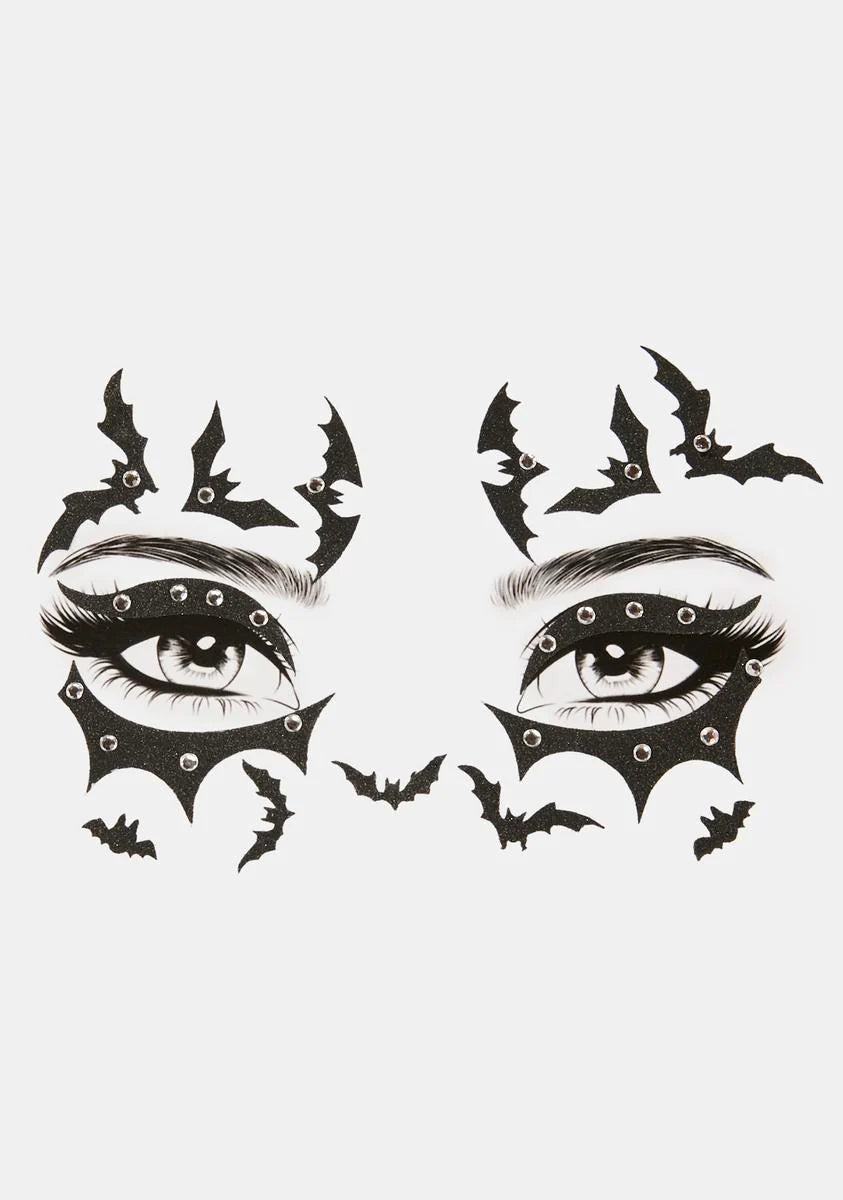 Hidin' Out Face Stickers