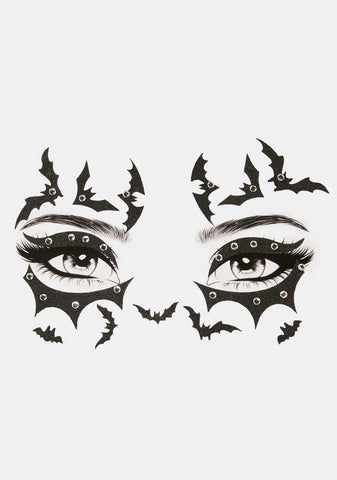 Hidin' Out Face Stickers