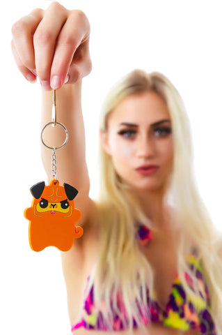 Nigel Pug Keyring