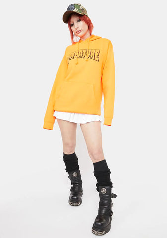 Logo Outline Graphic Hoodie