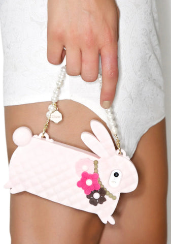 Miss Rabbit iPhone 5 Case - Purple