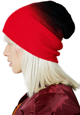 Fan The Flames Ombre Beanie