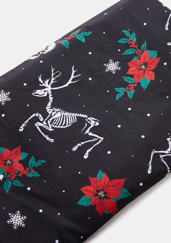 Skeletal Sleigh Sheet Set