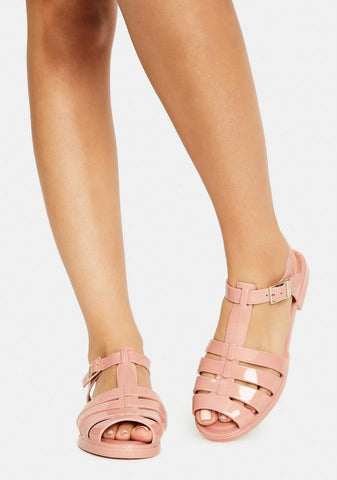 Blush Olly Jelly Sandals