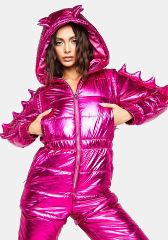 Dino Mighty Metallic Snowsuit
