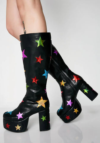 Starscape Platform Boots