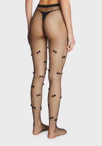 All Intertwined Fishnet Tights