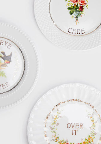 Miss Popular Plate Set