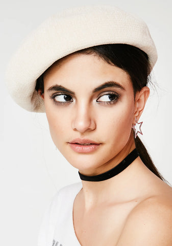 Ivory Major Attitude Beret
