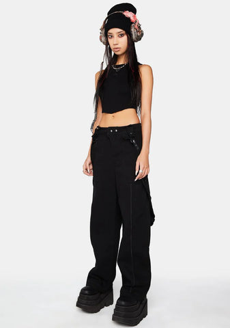 Modulation Unisex Suspender Backpack Pants