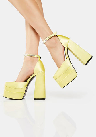 Lick My Lollipop Platform Heels