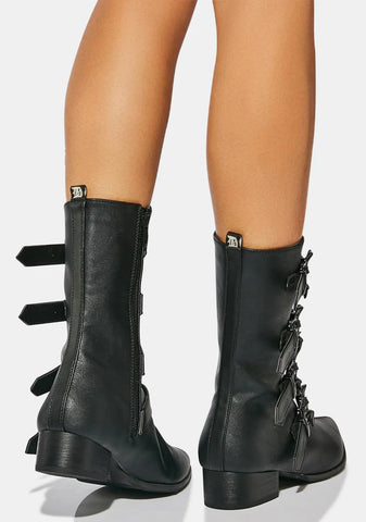 Warlock Buckle Boots