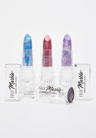 Lilac Faux Marble Lipstick