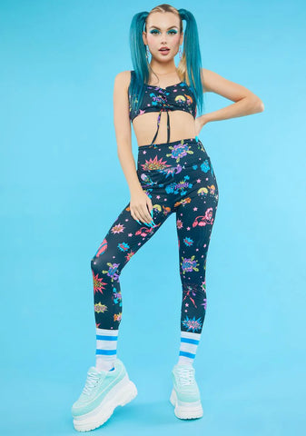 Mojo Mayhem Graphic Leggings