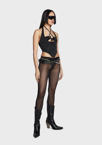 Synergy Bae Corset Top - Black