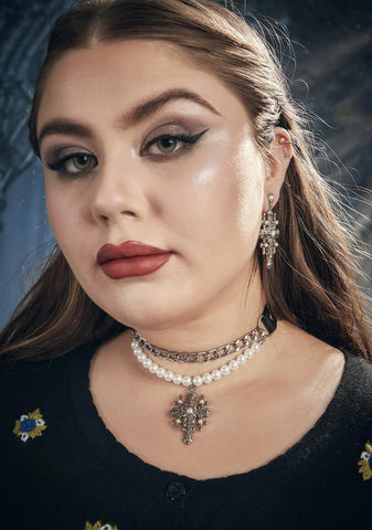 Born To Sparkle Layered Choker