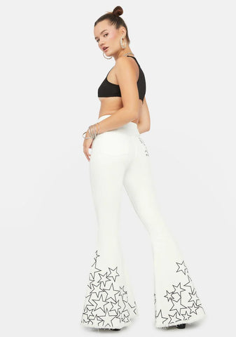 Astral Attitude Bell Bottom Jeans