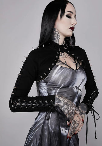 Dreamer Deceiver Spiked Shrug