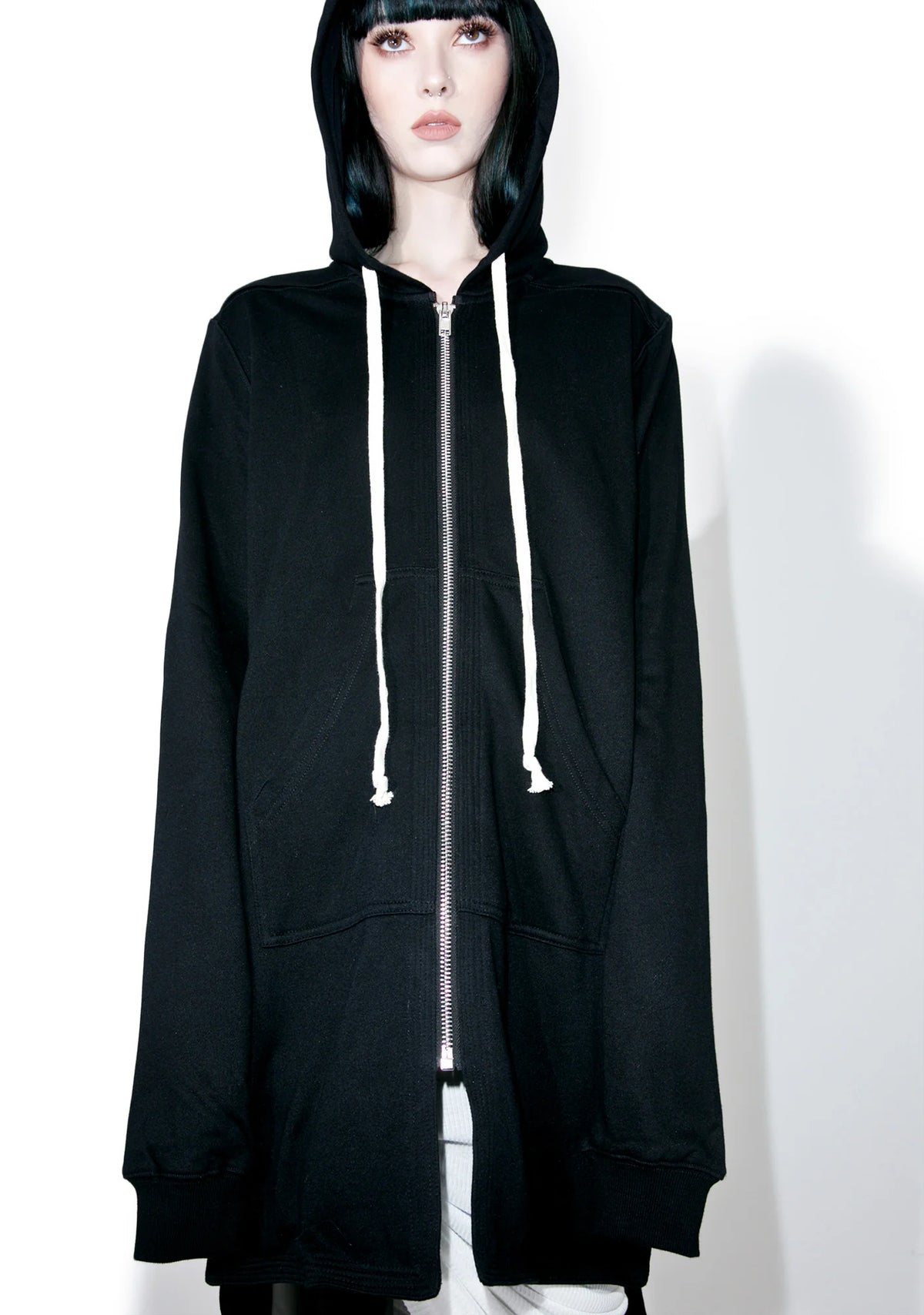 Rainin' Ash Elongated Hoodie