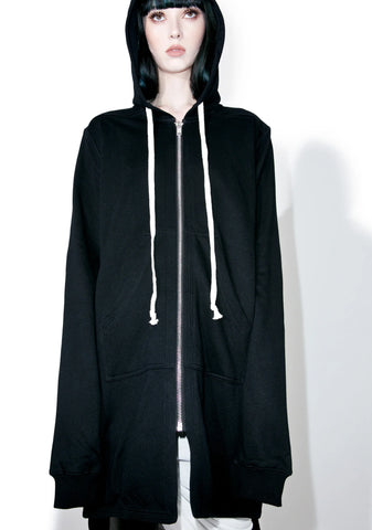 Rainin' Ash Elongated Hoodie