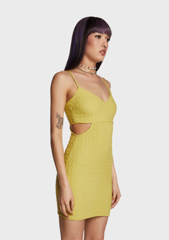 Total Charm Mini Dress