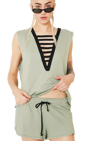 What’cha Want Drawstring Shorts