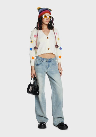 Love In Bloom Floral Cardigan