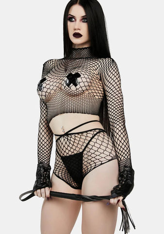 Need You Now Fishnet Set