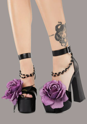 The Wilted Lover Platform Heels