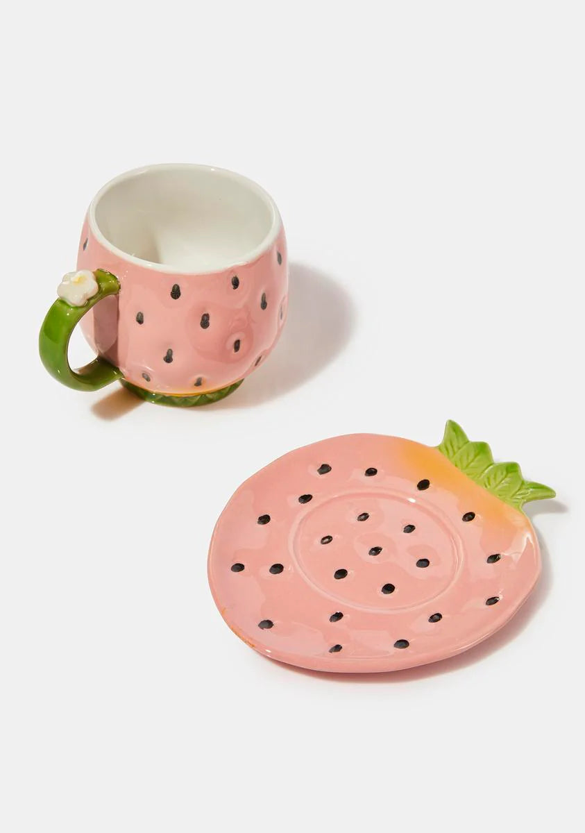 Berry Elegant Mug Set