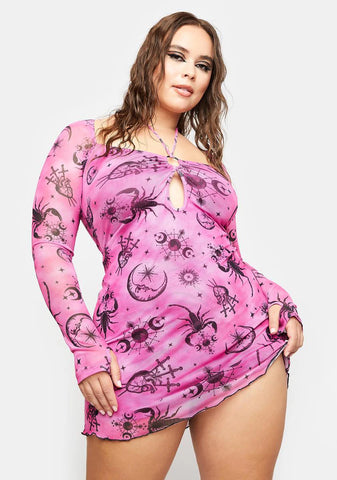 Better Watch Your Back Mini Dress