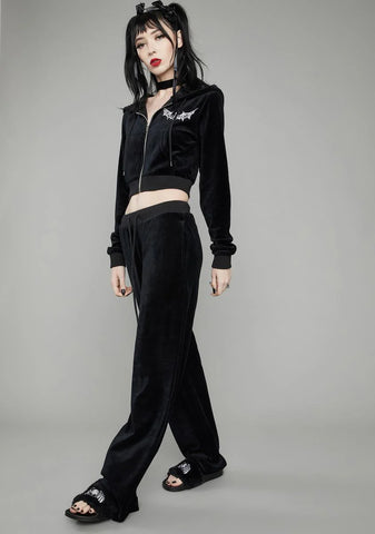 Winging It Velour Pants