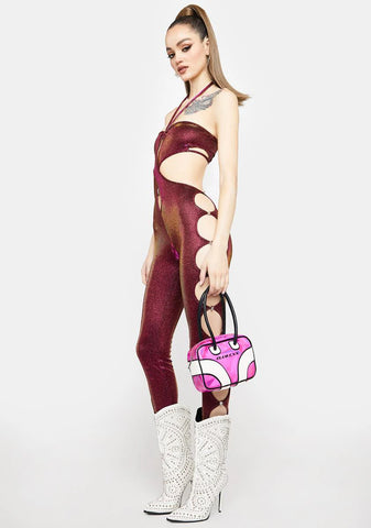 Feel The Beat Glitter Jumpsuit