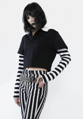 New Idols Layered Crop Top