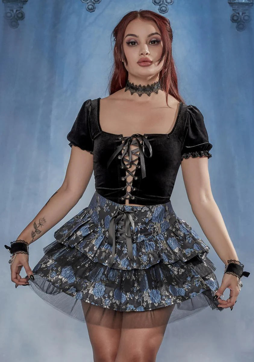 Bound For Eternity Puff Sleeve Top