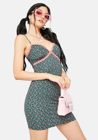 Night Enough Is Enough Floral Mini Dress